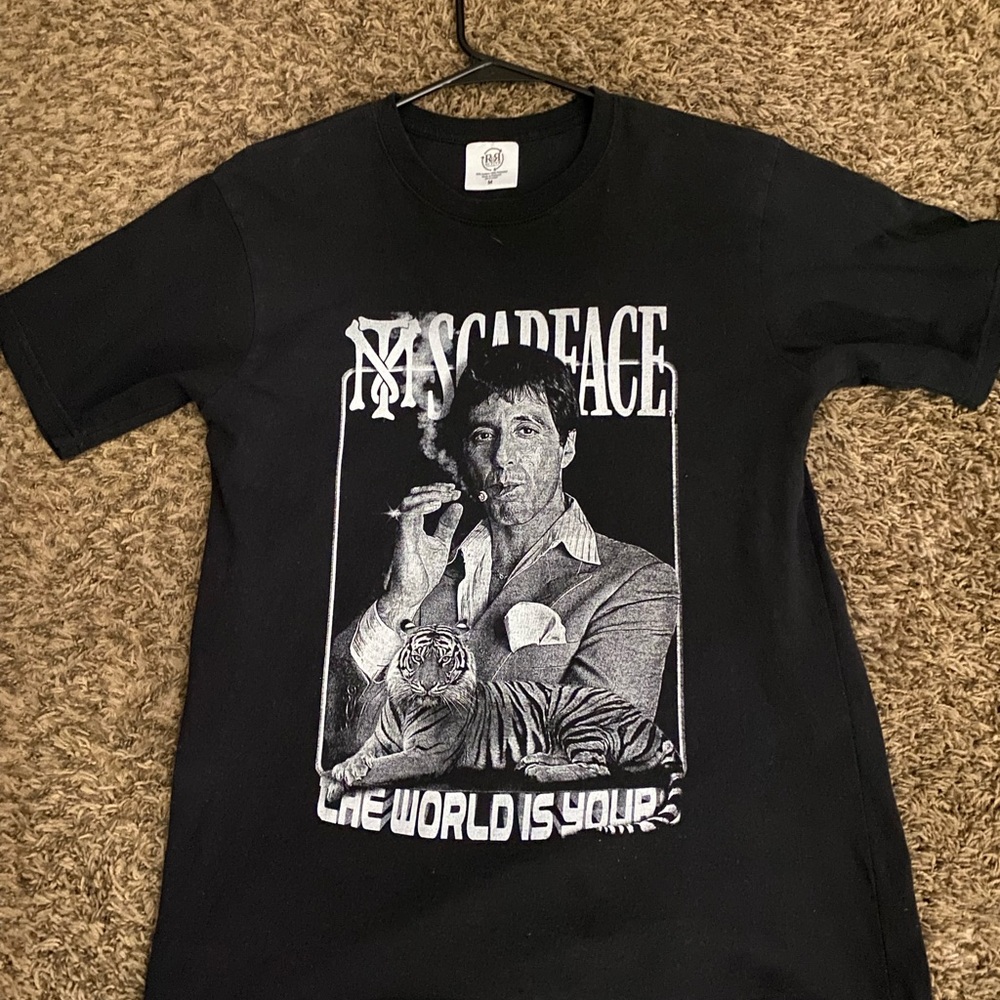 Scarface Graphic Tee in Black